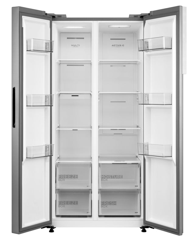 Midea 460L American Style Side-By-Side Fridge Freezer (MDRS619FIE46)