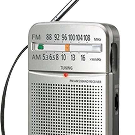 PANASONIC POCKET RADIO RF-P50DGC-S