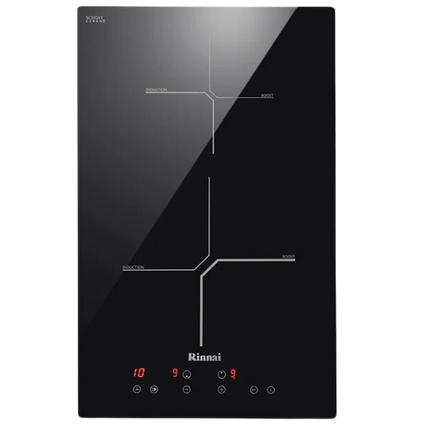 RINNAI INDUCTION HOB 2 COOKING ZONES
