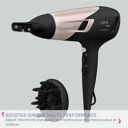 CALOR BOOSTER IONIC STUDIO GLOW HAIR DRYER