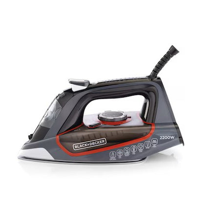 BLACK+DECKER STEAM IRON 2200W X2050