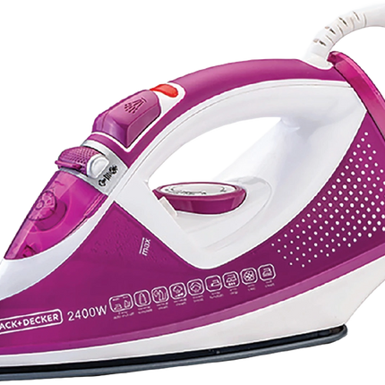 BLACK+DECKER STEAM IRON 2400W X2450