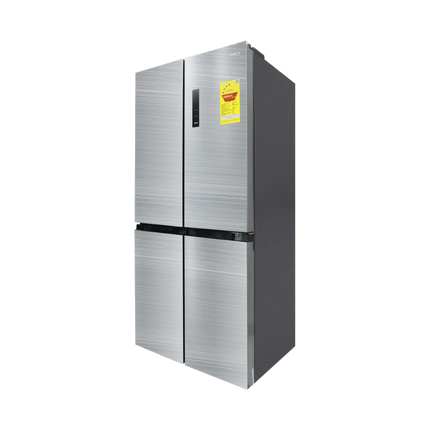 MIDEA REFRIGERATOR 4 DOORS 474L NO FROST BRU STEEL INVERTER