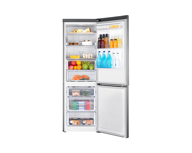 SAMSUNG REFRIGERATOR BOTTOM MOUNT 339L METAL GRAPHITE CLASS E