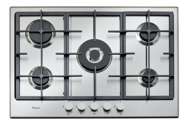 WHIRLPOOL BUILT IN HOBS 75CM (5 BURNER)