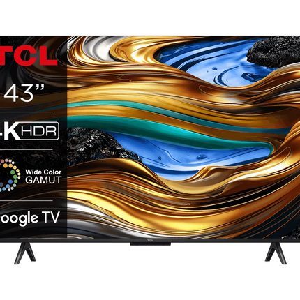 TCL TELEVISION 43" 4K UHD SMART GOOGLE TV