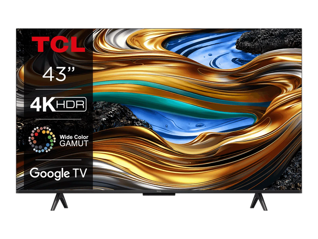 TCL TELEVISION 43" 4K UHD SMART GOOGLE TV