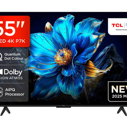 TCL TELEVISION 55" QLED 4K 55" GOOGLE TV