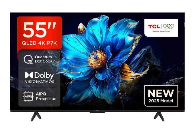 TCL TELEVISION 55" QLED 4K 55" GOOGLE TV