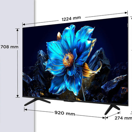 TCL TELEVISION 55" QLED 4K 55" GOOGLE TV