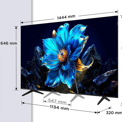 TCL TELEVISION 65" QLED 4K  GOOGLE TV